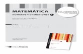 MATEMÁTICA SOLUCIONARIO Serie NÚMEROS Y OPERACIONES 1tintafresca.com.ar/catalogo/i/secu_mate/SOL_Numyope1.pdf · 2018-12-27 · NÚMEROS Y OPERACIONES 1 Secuencias de actividades