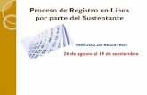 Proceso de Registro en Línea por parte del Sustentantefic.uanl.mx/ftp/2019/Egel-Octubre2019.pdf · elector del IFE, pasaporte vigente, cartilla del ... Deberá utilizar el folio