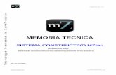 MEMORIA TECNICA · 2014-01-28 · 12 criterios de cÁlculo 12.1 calculo mediante programas 3d tipo cypecad 12.2 tablas de cÁlculo de forjados 13 capacidad mecÁnica de los paneles