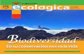 Biodiversidad - La Jornada · a hasta 30 km/h destroza la mi-crobiología, y al no ser retenida fluye rápidamente formando grandes caudales que arrastran enormes cantidades de la