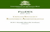 ProDES - Departamento de Gestión de la calidadsigc.uqroo.mx/04_documentos_generales/pifi/2010/csea.pdf · Para desarrollar una mejor capacidad de planeación se llevó a cabo un