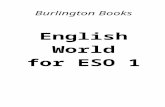 English World 1 Model de tercer nivell de concreció · Web viewFer l’activitat de reforç o ampliació, segons les necessitats dels/les alumnes. ... Completar el text per saber