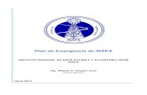 Plan de Emergencia del INAPA - DIPECHO LACdipecholac.net/docs/files/476-plan-emergencia-inapa.pdf · de emergencia de parte de INAPA, (ii) cambios institucionales, y (iii) cambios