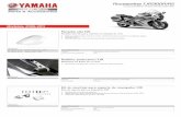 Accesorios FJR1300A/AS - Yamaha Motorcdn.yamaha-motor.eu/factsheets/ES/2011/2011-Yamaha-FJR1300A-accsheet-ES-ES.pdfBase de soporte para un dispositivo GPS ... • Contiene un porta
