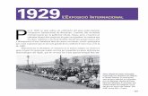 Maquetación 1recinte de l’Exposició Internacional (1) que, juntament amb l’àrea de Miramar (2), proporcionava una nova imatge de Montjuïc, precedida per la nova urbanització