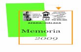Memoria 2009 - COF Málaga · 5.2 Taller para personas separadas o divorciadas 5.3 Publicidad en Medios de Comunicación 5.4 Otras Actividades ... Muchas personas acuden a nosotros