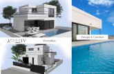 Design & Comfort IV Versalles · Modelo Versalles Calidad y sostenibilidad Este modelo dispone de unas calidades excepcionales en la construcción para que su vivienda sea medioambientalmente