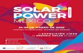 SOLAR POWER...del sector de las celdas de hidrógeno en los EE.UU., y Solar Canada, la exposición más grande de Canadá de energía solar con conferencias, entre otros temas de importancia.