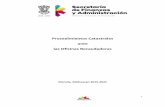 Procedimientos Catastrales ante las Oficinas Recaudadorassecfinanzas.michoacan.gob.mx/wp-content/uploads/2016/11/... · 2016-11-10 · 1) Solicitud en formato Oficial 2) Copia de