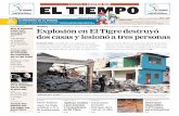 TRAGEDIA > Explosión en El Tigre destruyómedia.eltiempo.com.ve/EL_TIEMPO_VE_web/25/diario/... · TRAGEDIA > Cuerpo de Bomberos inició investigaciones para determinar el origen