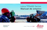 Leica TPS400 Series Manual de empleo...Símbolos utilizados Los símbolos empleados en este manual tienen el significado siguiente: PELIGRO Indica una situación de riesgo inminente