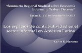 “Seminario Regional Sindical sobre Economía Informal y ...white.lim.ilo.org/spanish/260ameri/oitreg/activid/proyectos/actrav/actividadesregion...Uruguay. Crecimiento bajo hasta
