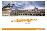 Catálogo de Novevdades Madrid 2017Europa. Dispone de 159 habitaciones, de las cuales 16 son suites, decoradas con piezas inspiradas en la cultura popular madrileña y en la iconografía