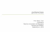 Prof. Nilsa I. Toro Catedrática Recinto Universitario de Mayagüezacademic.uprm.edu/afamac/Talleres-Documentos/Potencias.pdf · 2012-10-16 · decenas centenas 1 10= 0 100 10= 2