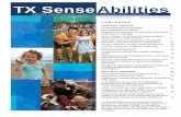 TX Sense Abilities - Texas School for the Blind and ... 2017... · TX Sense Abilities Publicación sobre ... Kieara se interesó por el arte culinario durante la ... Como una madre