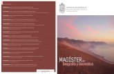 diptico magister imprenta - UCgeografia.uc.cl/images/postgrados/magister/diptico_magister_2016.pdf · Carolina Martínez (Geógrafa Universidad de Playa Ancha, Doctora Universidad