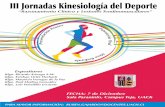 Ill Jornadas Kinesiología del Deporte Razonamiento Clínico ...medicina.uach.cl/wp-content/uploads/2018/12/2018_Jornakinedeporte_afiche.pdf · Ill Jornadas Kinesiología del Deporte