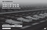 Manual de instrucciones - Yamaha Corporation...Los canales de entrada monoaurales están equipados con preamplifica-dores de micrófono discreto de clase A. El preamplificador presenta