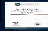 Derecho y Justicia en la Revolución Mexicanasistemabibliotecario.scjn.gob.mx/sisbib/2018/000292971/...Su edición estuvo al cuidado de la Coordinación de Compilación y Sistematización