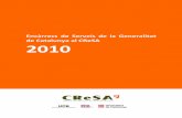 Encàrrecs de Serveis de la Generalitat CReSA 2010 · vigilancia de la influenza aviar en España, 2010. En la implementació del programa hi participen el DAR, el Departament de