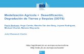 Modelización Agrícola + Desertificación, Degradación de ... · BioMA. • Bases de dados (suelos, clima, cultivos, manejo y resultados de modelación a nivel continental) disponibles