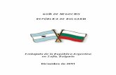 GUÍA DE NEGOCIOS REPÚBLICA DE BULGARIA · 1.1.3. Religión . El Estado búlgaro garantiza constitucionalmente (art. 53 de la Constitución Nacional) la libertad de conciencia y