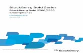 BlackBerry Bold Series...Ayuda rápida Introducción: su smartphone Conozca las aplicaciones e indicadores, y averigüe para qué sirven las teclas de su smartphone BlackBerry®.