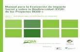 Manual para la Evaluación de Impacto Social y …...Manual para la Evaluación de Impacto Social y sobre la Biodiversidad (EISB) de los Proyectos REDD+ PaRtE 1 - Guía BáSIca PaRa