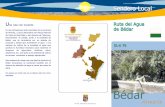  · de Almería, a pocos kilometros del Parque Natural de Cabo de Gata-Níjar y del desierto de Tabernas, encontramos un paraje, junto a la localidad de Bédar, que se caracteriza