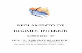 REGLAMENTO DE RÉGIMEN INTERIORiesgtorrenteballester.centros.educa.jcyl.es/sitio/upload/RRI_2016-17.pdf · Reglamento de Régimen Interno del I.E.S. G. Torrente Ballester Curso 2016/17