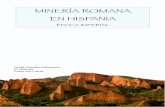 mineria en hispania - WordPress.com · MINERÍA ROMANA EN HISPANIA Época imperial David González Palomares 1. LA MINERIA PRERROMANA EN HISPANIA España es un lugar rico de minerales