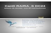 CanD RA/RA S DC24 - Dear Fenix · instalación y configuración de la baliza analógica. Si hubiera necesidad de aclaración sobre algunos temas relacionados por favor escríbanos