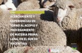 gira: acercamiento y experiencias en torno al acopio y Gira Tecnica.pdfdirecto con la fuente de materias primas, como es el caso de la lana en la hilatura y textilería tradicional.