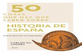 50 historia espanya negro 2019 · SABER˜SOBRE HISTORIA˜DE ESPAÑA 50 CARLOS˜GIL ANDRÉS NUEVA˜EDICIÓN˜ACTUALIZADA ... tos de la historia de nuestro país, desde los íberos,