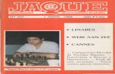 LINARES WIJK AAN ZEE CANNES - bartelski.pl N° 237.pdf · El ajedrez español ha tenido en estos días una noti cia muy buena y otra muy mala. La buena es el éxito e Miguel Illescas