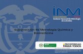 Subdirección de Metrología Química y Biomedicina · Es la Metrología aplicada a la Química Objetivo La comparabilidad y trazabilidad de las mediciones químicas para asegurar