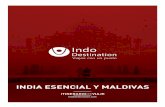 CRJM01 India Esencial y Maldivas India Esencial y Maldivas-.pdf · INDODESTINATION | 6 Jaipur, conocida como la ‘ciudad rosa’, fue construida en estuco de color rosa imitando