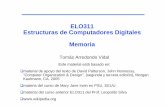 ELO311 Estructuras de Computadores Digitales …profesores.elo.utfsm.cl/~tarredondo/info/comp...Ventajas y Desventajas de BUSES Ventajas Versatilidad Nuevos aparatos (devices) se pueden