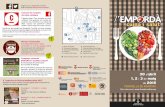 Concurs de receptes de cuina catalana · amb l'etiqueta #EmpordaCuinaSalut Concurs de receptes de cuina catalana T'agrada cuinar? Tens receptes de cuina catalana? Vols guanyar una