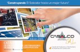 Edición 2015 CATÁLOGO¡logo Virtual de Productores y... · “Construyendo El Salvador hacia un mejor futuro” Edición 2015 CATÁLOGO DE PRODUCTORES Y DISTRIBUIDORES DE MATERIALES