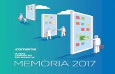 15 ANYS MEMÒRIA 2017 · 2018-11-14 · COMPARTINT PER COMPETIR. Totes les memòries de Comertia estan disponibles en format pdf, per veure online o descarregar, a la web: Per obtenir