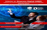 Máster en Empresa Digital (MED) · A diferencia de los programas tradicionales, El Máster en Empresa Digital-MED está diseñado para que los participantes adquieran conocimientos