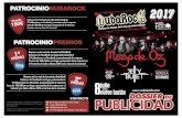 Dossier Publicidad NubaRocK 2017 - Mago de OZ · de España con canciones como "Molinos de viento» o "Fiesta pagana», esta última de su primer disco conceptual doble, Finisterra.