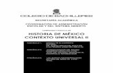 COMPENDIO FASCICULAR HISTORIA DE MÉXICO CONTEXTO …repositorio.cbachilleres.edu.mx/wp-content/material/compendios/cuarto/... · disminuyeron considerablemente la práctica del colonialismo