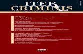 ITER CRIMINIS - INACIPE...iter criMinisrevista. deciencias penales , núm. 2, sexta Época, julio-septiembre de 2013. es una publicación trimestral editada por el instituto nacional