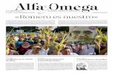 Edición Nacional «Romero es nuestro» · 2018-09-20 · Nº 1.086 - 20 de septiembre de 2018. Edición Nacional . Semanario Católico de Información «Podríamos haber contado