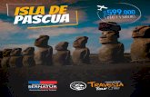 Isla de pascua - Travesía Tour Chile · 2018-07-10 · DÍA 4 MEDIO DAY/ PLATAFORMA DE LOS 7 MOAIS/ANA TE PAU/PUNA PAU/ANAKENA Desayuno en el Hotel. Visita a la PLATAFORMA DE LOS