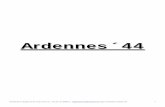 Ardennes ´44 - GMT Games · la batalla de las Ardenas. 3. PREPARACIÓN DEL JUEGO 3.1 Generalidades El jugador aliado controla elementos de los ejércitos americano y británico.