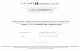 ANÁLISIS DEL COMPORTAMIENTO MECÁNICO DE PROBETAS DE ...biblioteca2.ucab.edu.ve/anexos/biblioteca/marc/texto/AAU0652.pdf · “Análisis del comportamiento mecánico de probetas