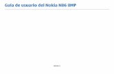 Guía de usuario del Nokia N86 8MP - Speedperformcdn.mobilesupportware.com/orange-es/pdfs/nokia-n86.pdf · 2020-01-26 · el contenido del presente document o se suministra tal cual.